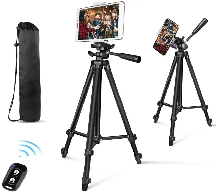 Aureday-50-Inches-Extendable-Adjustable-Smartphone-Tripod-Product