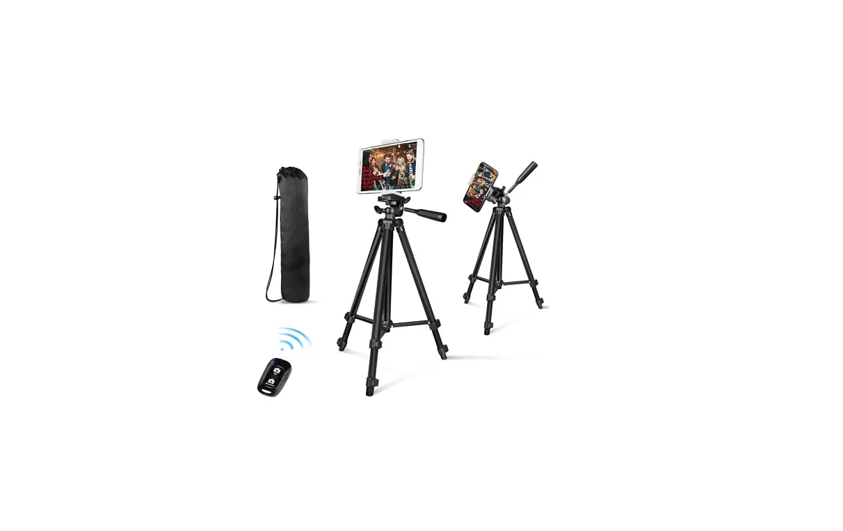 Aureday 50-inches Extendable Adjustable Smartphone Tripod User Guide