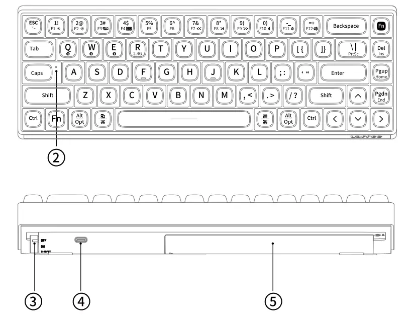 Lofree-XVZQ49-Touch-68-Triple-Mode-Connection-Mechanical-Keyboard-2