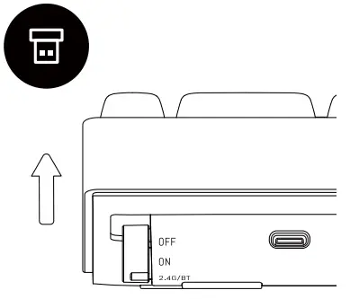 Lofree-XVZQ49-Touch-68-Triple-Mode-Connection-Mechanical-Keyboard-8