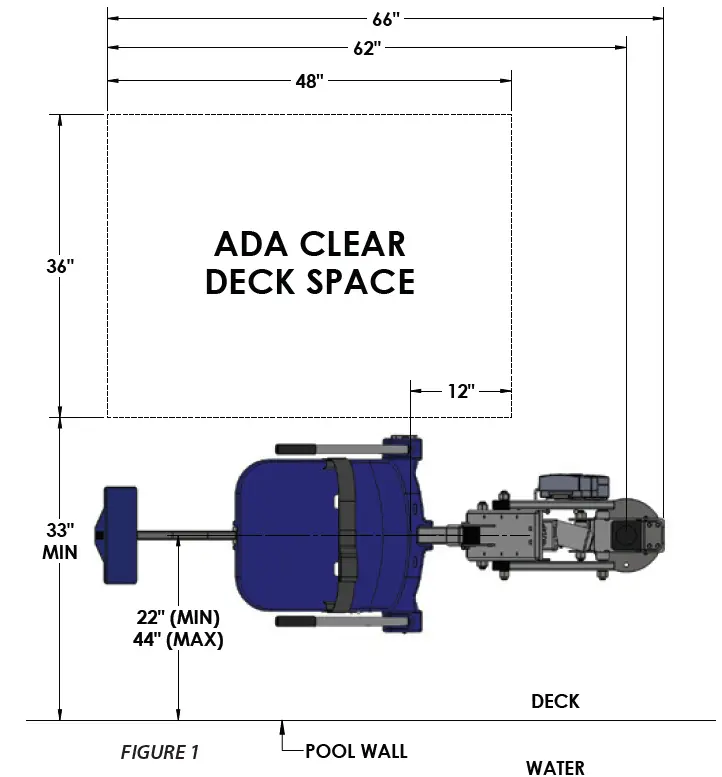 Aqua Creek Products Mighty 400 Pool Lift 2