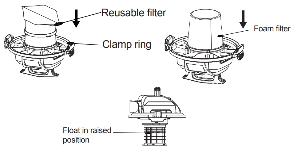 STANLEY SL18116 Wet-Dry Vacuum - WET PICK UP