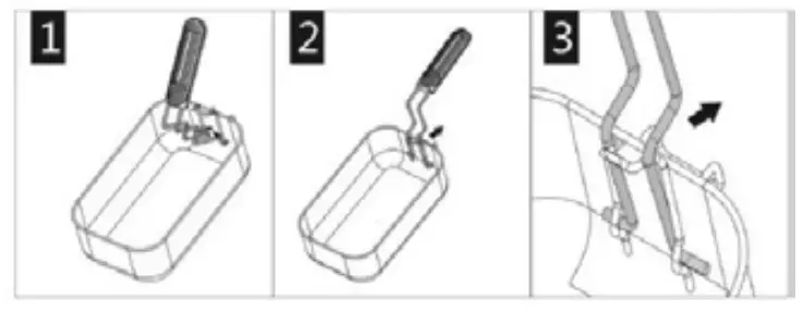 TOMADO TDF5001S Cold Zone Deep Fryer - BASKET