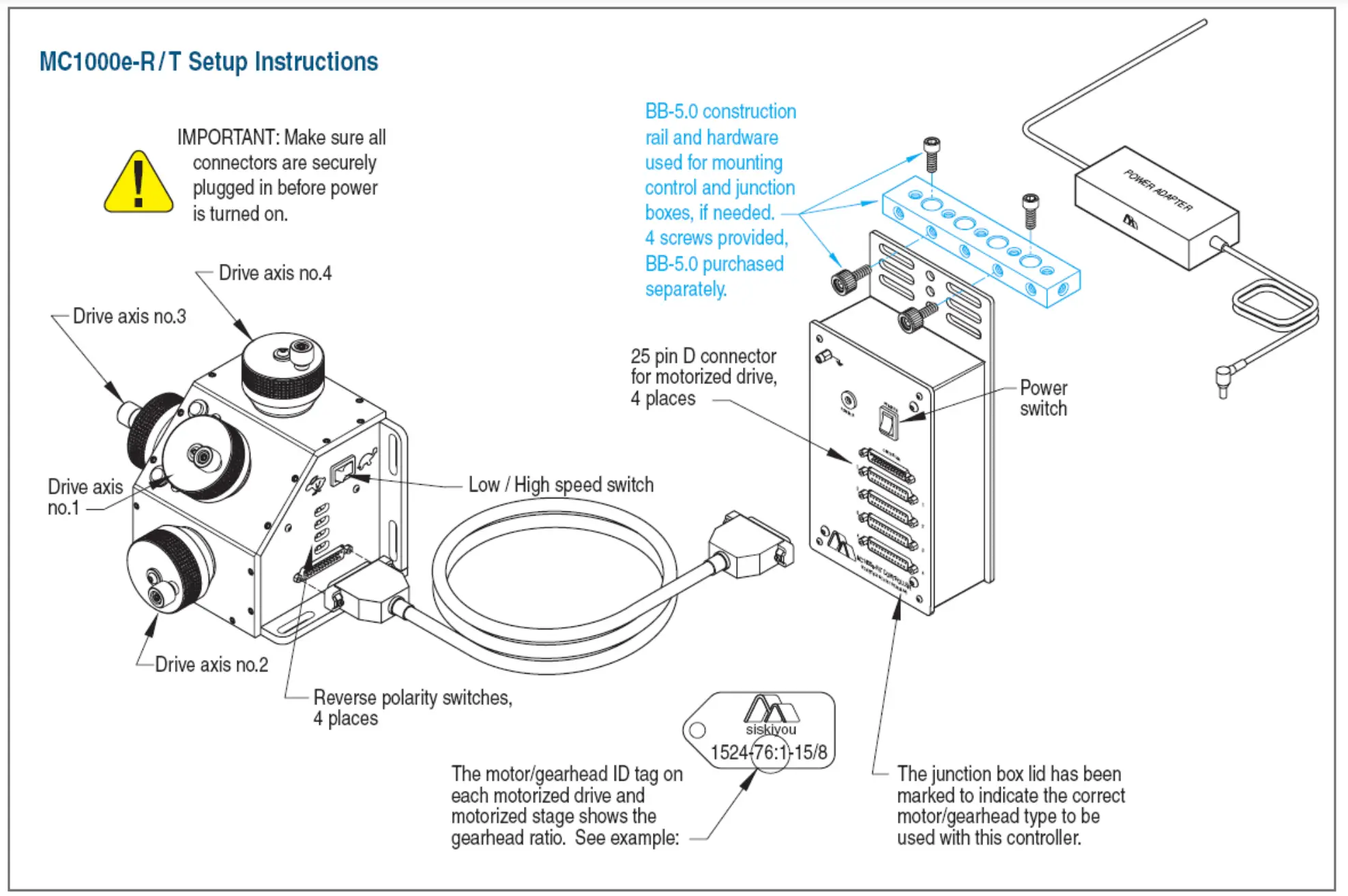 Connection Instructions