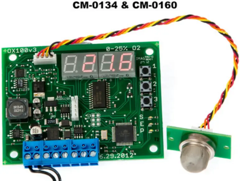 CO2Meter com TR250Z Oxygen Sensor - Theory of Operation