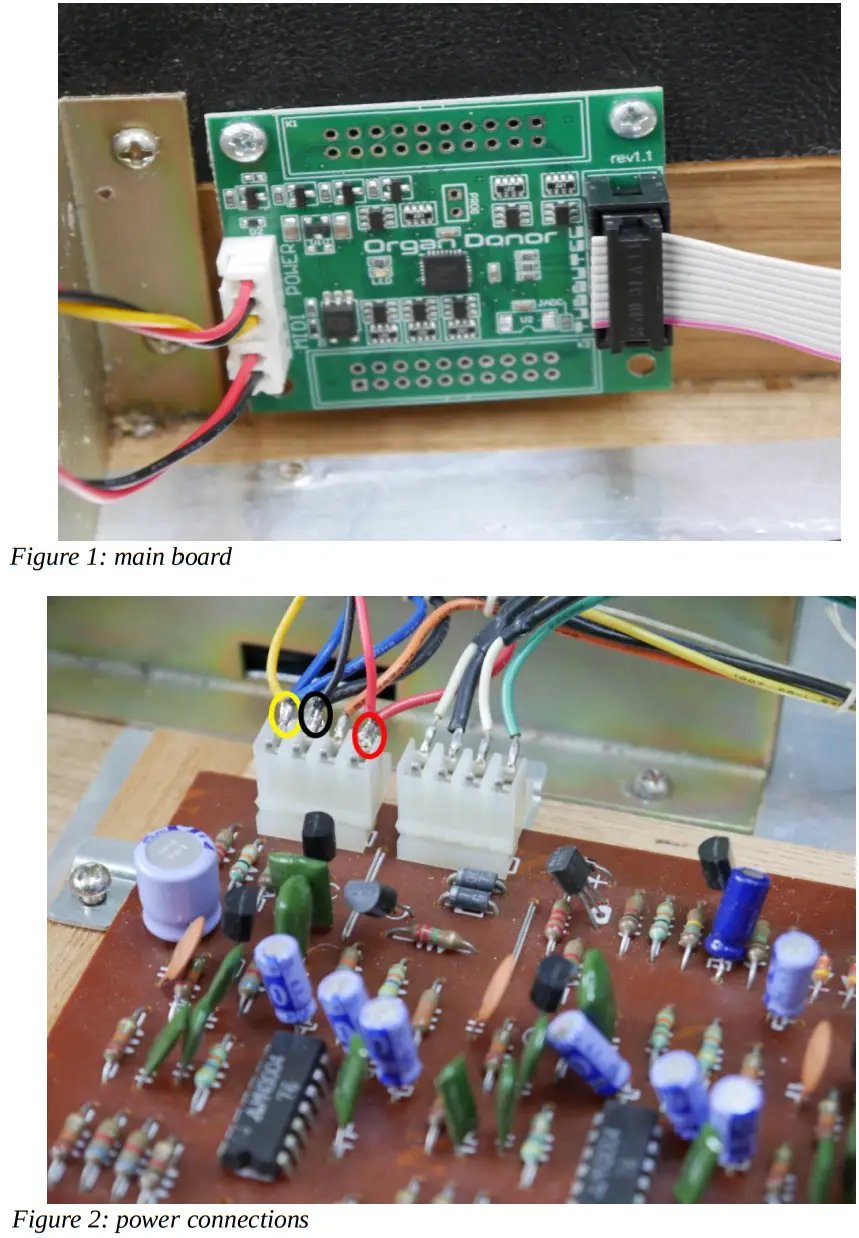OrganDonor Roland RS 202 String Synthesizer - main board