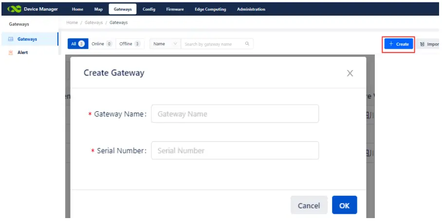 Connect to InHand platform