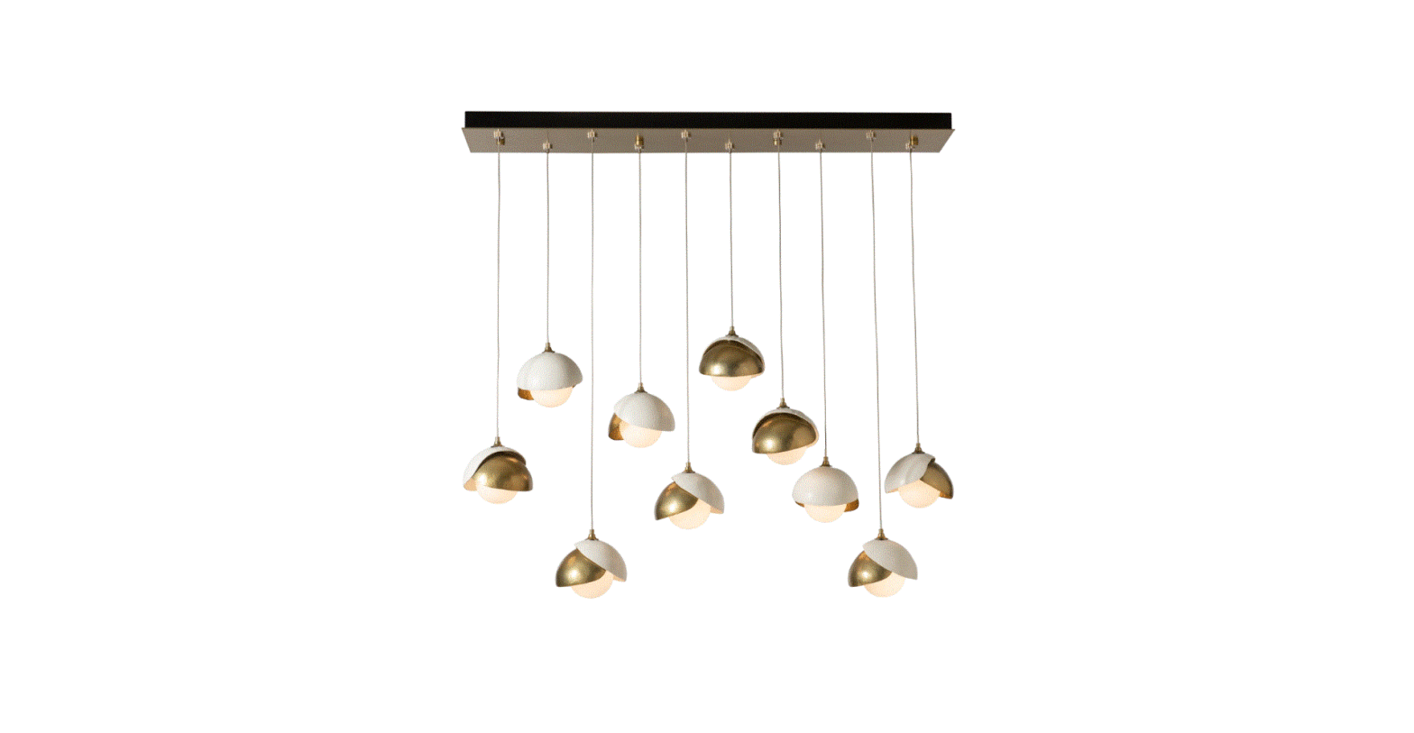 Hubbardton Forge Brooklyn Multiport Rectangle 10lt Pendant 131205 Instruction Manual