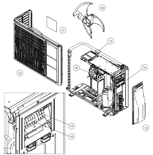 FUJITSU AOYG14KBTA2 Air Conditioner - Emblem