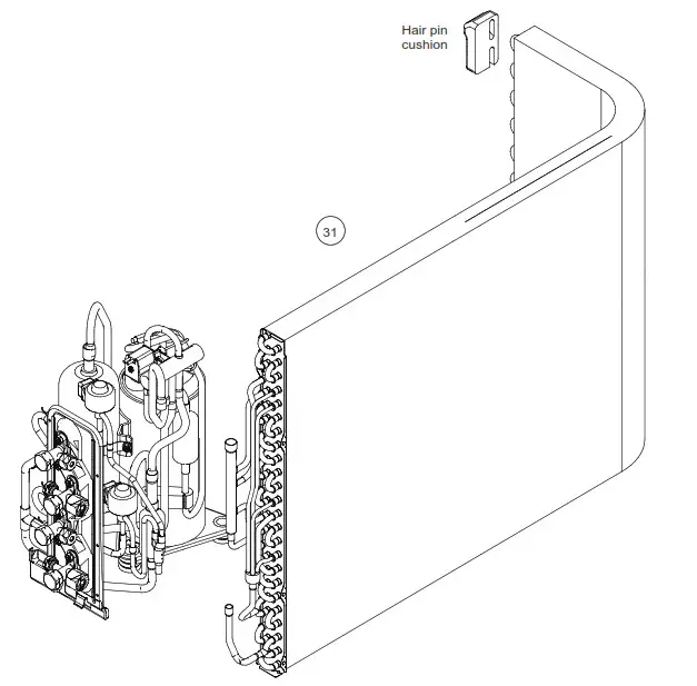 FUJITSU AOYG14KBTA2 Air Conditioner - Hair pin2