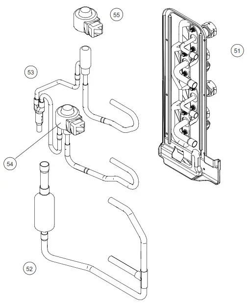 FUJITSU AOYG14KBTA2 Air Conditioner - motor valve assy