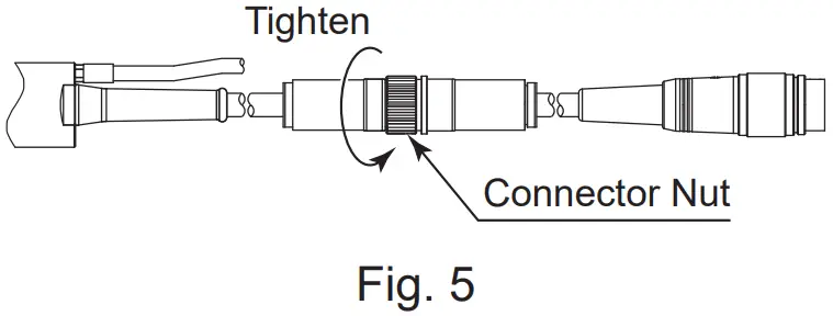 NAKANISHI EM25N-5000J Brushless Motor - Connector Nut