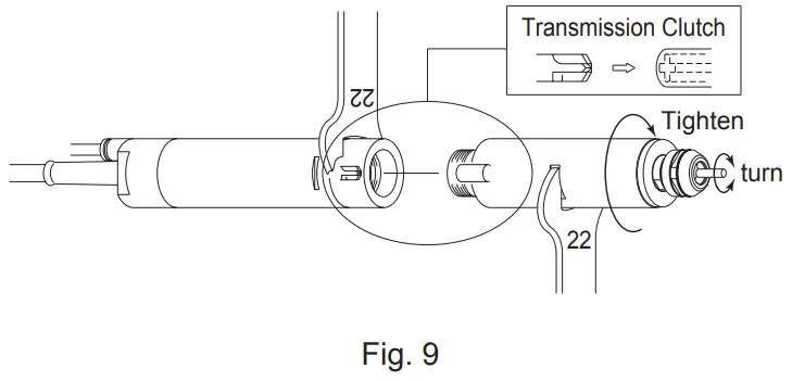 NAKANISHI EM25N-5000J Brushless Motor - wrench