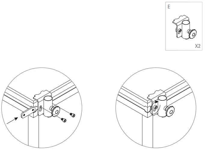 G4M 2MX1M Pro Stage Platform - Attaching Handrails
