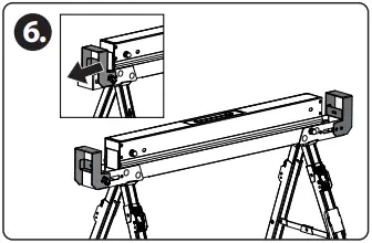 fortum 4759999 Horse Saw B6