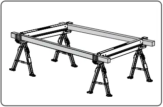 fortum 4759999 Horse Saw B7