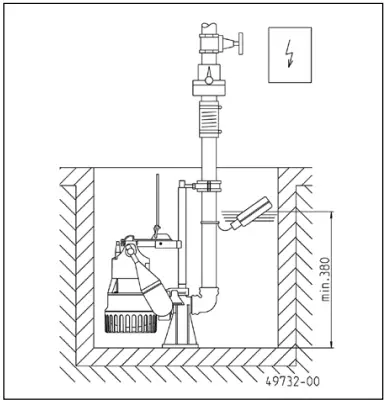 PENTAIR KS JP50000 Dirt Water Pump Basement Drainage Pump - Parts 3