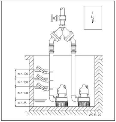 PENTAIR KS JP50000 Dirt Water Pump Basement Drainage Pump - Parts 4