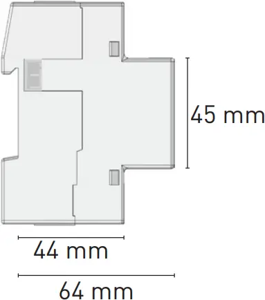 algodue UEC6C-A Three Phase Electricity Meter - A2