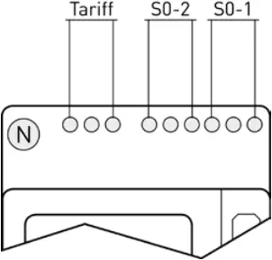algodue UEC6C-A Three Phase Electricity Meter - B2