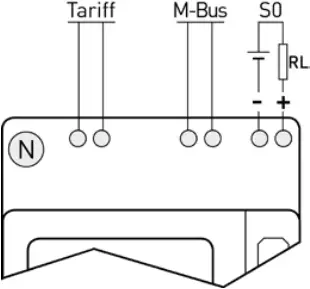 algodue UEC6C-A Three Phase Electricity Meter - B4