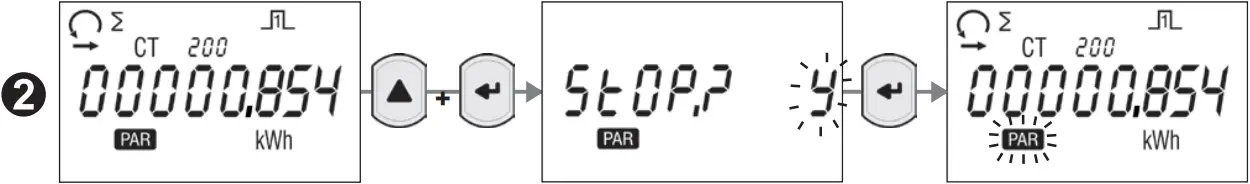 algodue UEC6C-A Three Phase Electricity Meter - M2