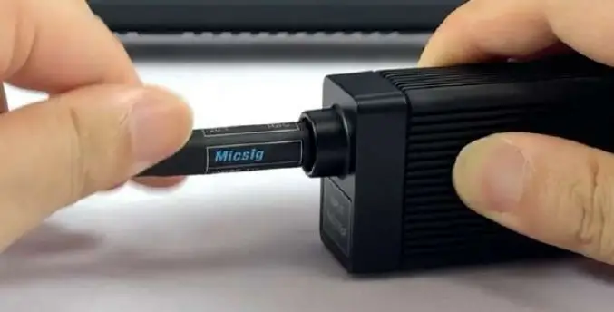 Micsig SigOFIT - Install the attenuating tip
