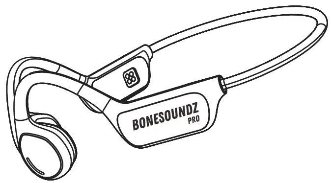 BONESOUNDZ Pro Bone Conduction Headphones -