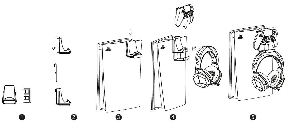 STEELDIGI-PS5-HC01-Azure-Hammock-Charging-Station-fig-3
