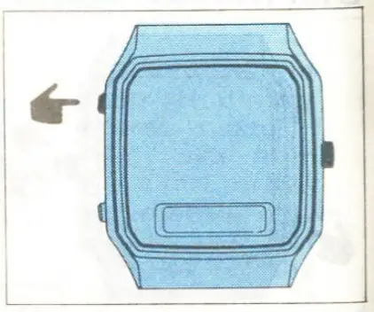 SEIKO H449 Duo Display Quartz Alarm Monograph Watch 12