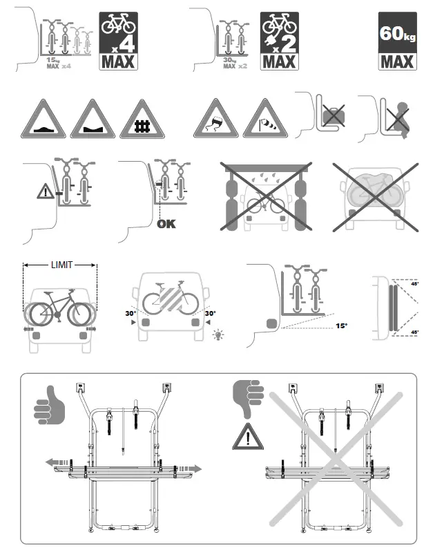 FIAMMA VW T5 02096-17 Carry Bike fig-13