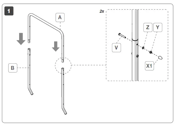 FIAMMA VW T5 02096-17 Carry Bike fig-3