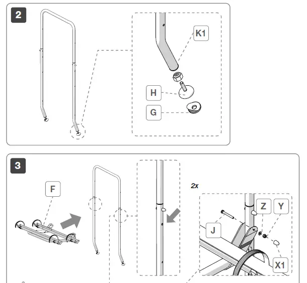 FIAMMA VW T5 02096-17 Carry Bike fig-4