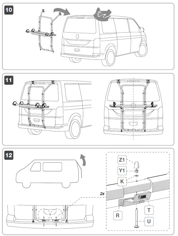 FIAMMA VW T5 02096-17 Carry Bike fig-8