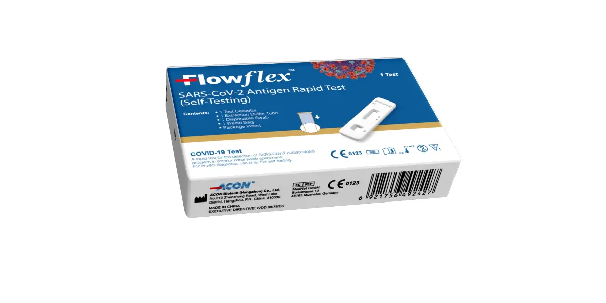 Hibernia Medical Flowflex Covid-19 Rapid Test Kits Instruction Manual