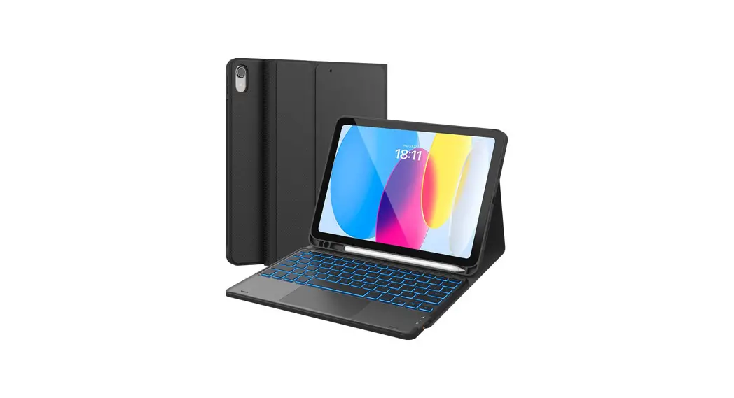 Chesona B0c3hkvhk3 Touchpad Ipad 10th Generation Case With Keyboard User Manual