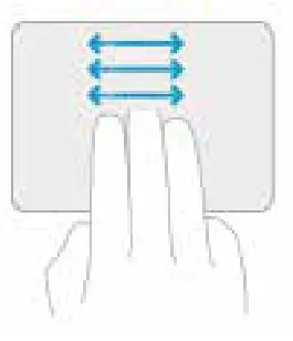 CHESONA B0C3HKVHK3 Touchpad iPad 10th Generation Case with Keyboard - fifg 2