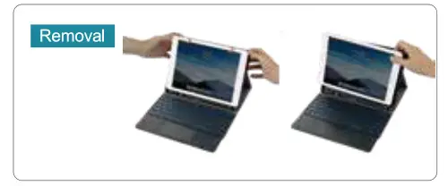 CHESONA B0C3HKVHK3 Touchpad iPad 10th Generation Case with Keyboard - fig 25.