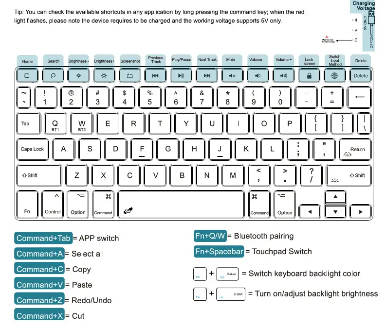 CHESONA B0C3HKVHK3 Touchpad iPad 10th Generation Case with Keyboard - figs31