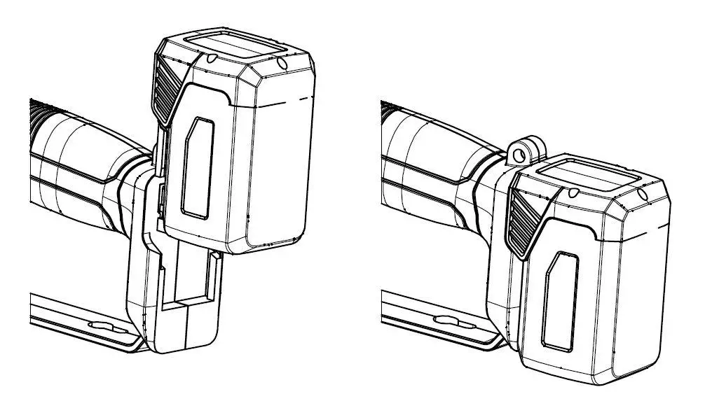 VOLPI ORIGINALE KVS5500 Cordless Electronic Chainsaw - Initial assembly