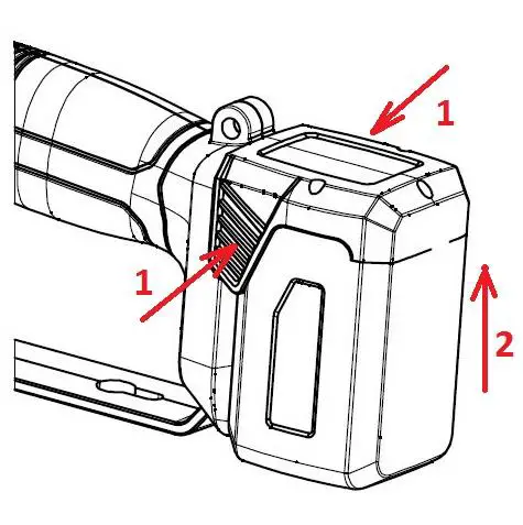 VOLPI ORIGINALE KVS5500 Cordless Electronic Chainsaw - Instructions for cutting 2