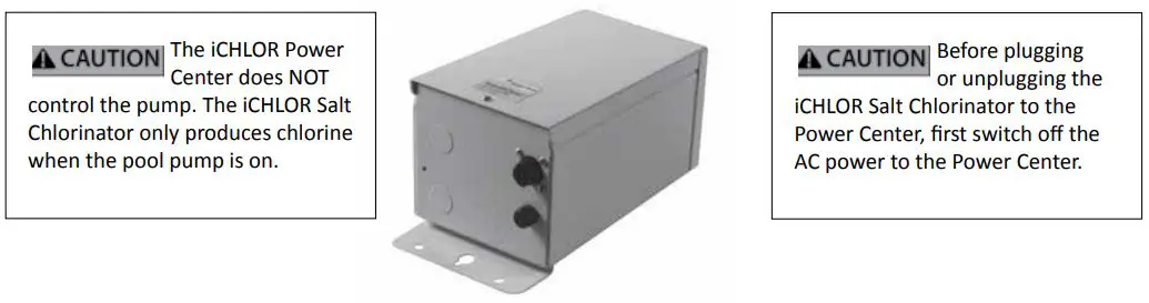 Ichlor 30 Manual Pentair Salt Chlorinator-FIG1