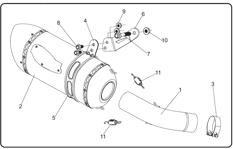 YOSHIMURA-14161BP220-Alpha-Slip-On-Exhaust-fig-1