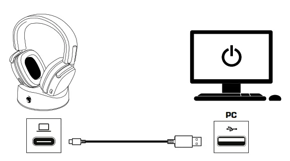 ROCCAT SynTM Max Air 16 Max Air Gaming Headset - BLUETOdOTH
