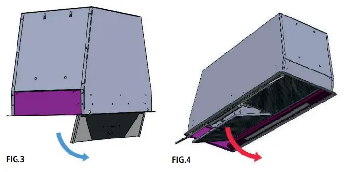 caple TBU851 Touch Control Built-Under Hood - Fig1