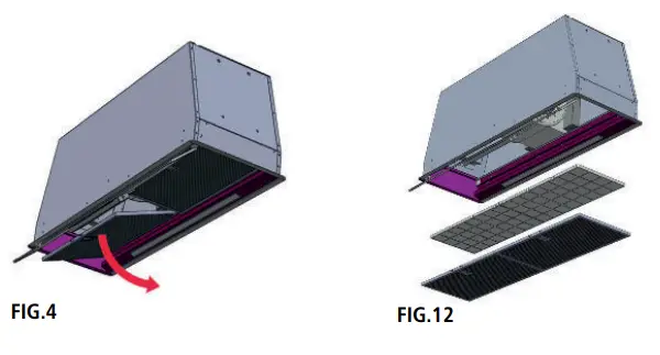 caple TBU851 Touch Control Built-Under Hood - Fig6