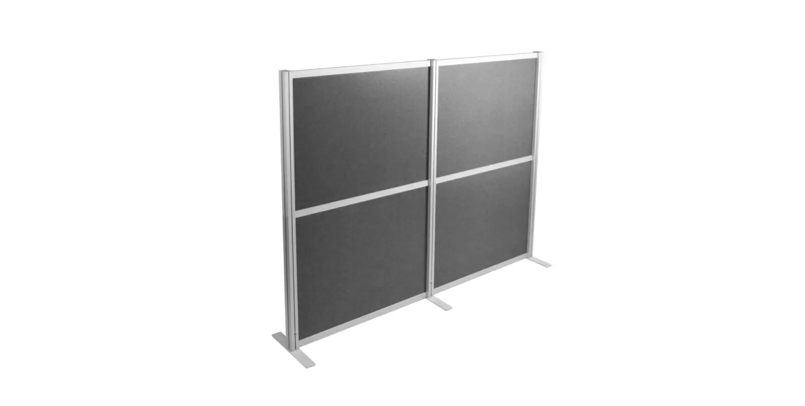 V I V O Pp-mws63d Gray Freestanding Room Dividers Instruction Manual