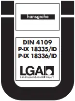 hansgrohe 28583000 Hand Showers B6