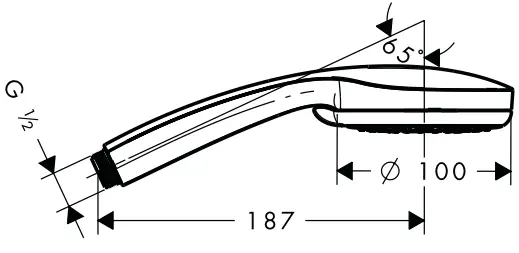 hansgrohe 28583000 Hand Showers B9a