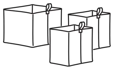 IKEA PLATSA Series Wardrobe with 8 Doors 3 Drawers - 16 pockets 1